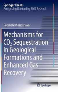 Mechanisms for CO2 Sequestration in Geological Formations and Enhanced Gas Recov