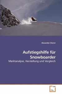 Aufstiegshilfe fur Snowboarder