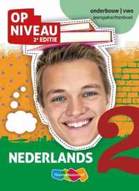 Op niveau Nederlands 2 Leeropdrachtenboek