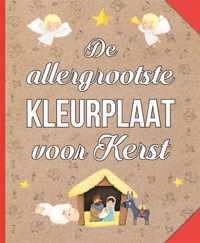 De allergrootste kleurplaat voor Kerst