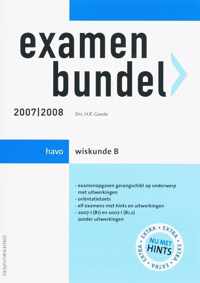 Examenbundel Wiskunde B 2007/2008 Havo