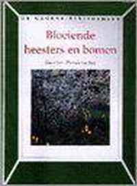 Bloeiende heesters en bomen. groene bibl