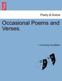 Occasional Poems and Verses.