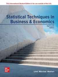 ISE Statistical Techniques in Business and Economics