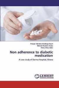 Non adherence to diabetic medication