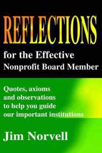 Reflections for the Effective Nonprofit Board Member