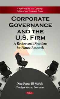 Corporate Governance & the Firm