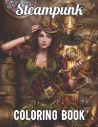 Steampunk Coloring Book