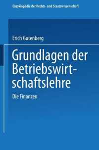 Grundlagen Der Betriebswirtschaftslehre