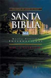 NVI Santa Biblia Ultrafina Con Palabras De Jesus En Rojo