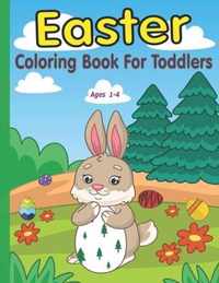 Easter Coloring Book for Toddlers