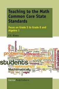 Teaching to the Math Common Core State Standards