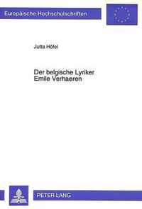 Der Belgische Lyriker Emile Verhaeren