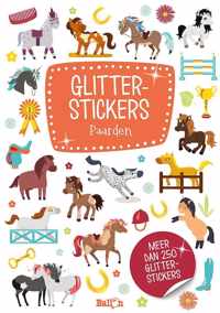 Glitterstickers Paarden