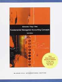 Fundamental Managerial Accounting Concepts