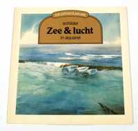 Schilder zee & lucht in aquarel