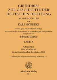 Achtes Buch: Vom Weltfrieden Bis Zur Franzoesischen Revolution 1830