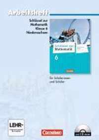 Schlüssel zur Mathematik 6. Schuljahr. Arbeitsheft mit eingelegten Lösungen und CD-ROM. Differenzierende Ausgabe Niedersachsen