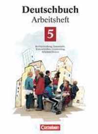 Deutschbuch 5. Neue Rechtschreibung.  Arbeitsheft. Erweiterte Ausgabe