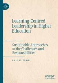 Learning Centred Leadership in Higher Education