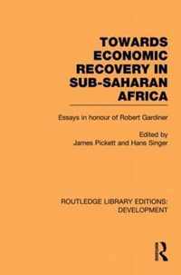 Towards Economic Recovery in Sub-Saharan Africa