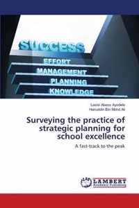 Surveying the practice of strategic planning for school excellence