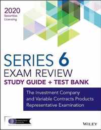 Wiley Series 6 Securities Licensing Exam Review 2020 + Test Bank