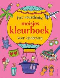 Het reuzeleuke meisjeskleurboek voor onderweg