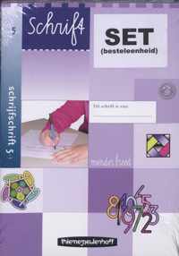 Schrift Schrijfschrift 5-1 (set 5 ex)