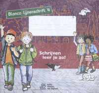 Schrijven leer je zo! - Blanco lijnenschrift 4 - set van 5 ex.