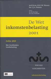 De Wet Inkomstenbelasting 2001 / Editie 2010