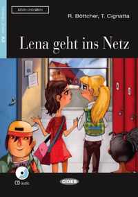 Lesen und Üben A2: Lena geht ins Netz Buch + Audio-CD