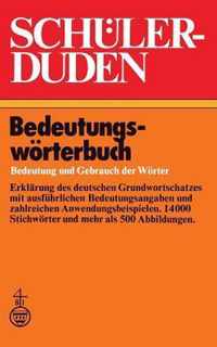 Schulerduden Bedeutungswoerterbuch