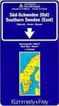 KuF Schweden 03. Süd-Schweden (Ost) 1 : 250 000. Straßenkarte