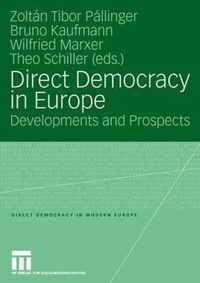 Direct Democracy in Europe