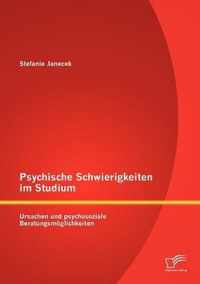 Psychische Schwierigkeiten im Studium