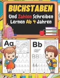 Buchstaben und Zahlen schreiben lernen ab 4 Jahren