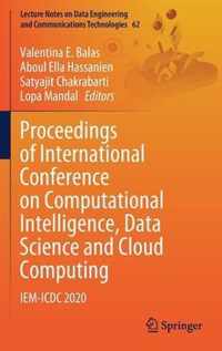 Proceedings of International Conference on Computational Intelligence Data Scie