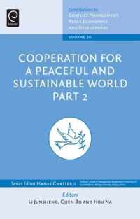 Cooperation for a Peaceful and Sustainable World