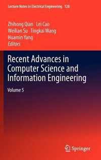 Recent Advances in Computer Science and Information Engineering