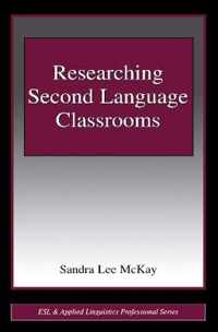 Researching Second Language Classrooms