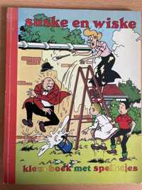 Suske en Wiske kleurboek met spelletjes uit 1982