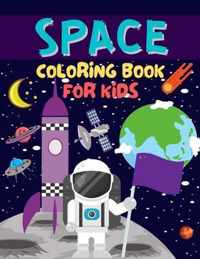 Space Coloring Book For Kids