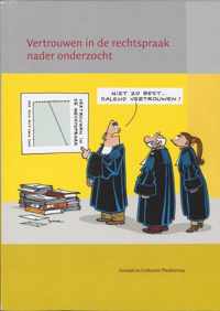 SCP-publicatie 17 - Vertrouwen in de rechtspraak nader onderzocht