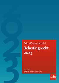 Sdu Wettenbundel Belastingrecht 2023 - Paperback (9789012408585)