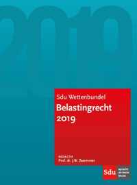 Educatieve wettenverzameling  -   Sdu Wettenbundel Belastingrecht 2019