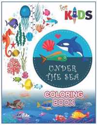 Under The Sea Coloring Book For Kids