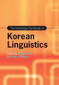 The Cambridge Handbook of Korean Linguistics