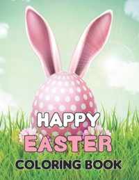 Happy Easter Coloring Book