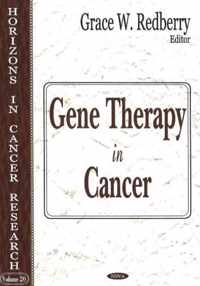 Gene Therapy in Cancer